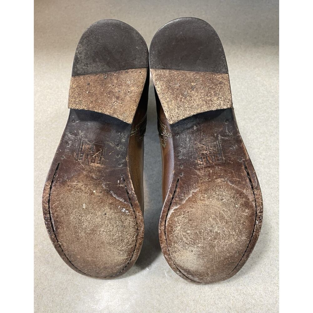 Women's Size 6B Frye Boots Melissa Button Short Brown Riding Style 77897-Western - Picture 7 of 13